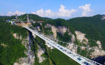 World’s Longest Glass-Bottomed Bridge
