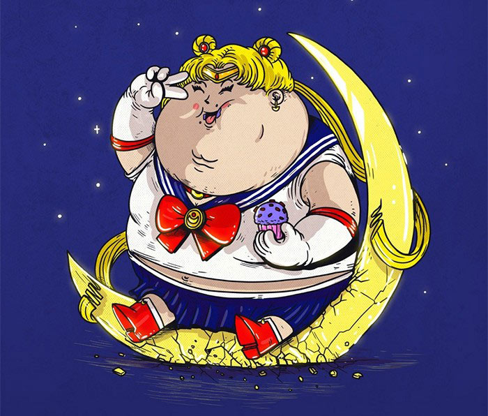 Famous Chunkies Overweight Disney Characters Geniusbeauty 8164