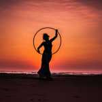 hula-hoop-sports-fitness-sunset-woman