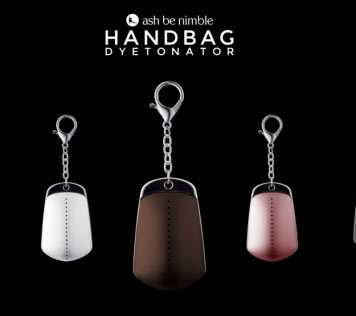 Handbag Dyetonator to Fight off Snatch Thieves