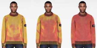 Stone Island Chameleon Ice Knit Sweater Changes Its Color