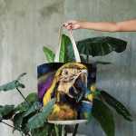 painting tote bag