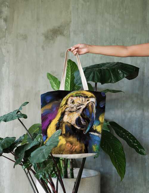 paint canvas bags