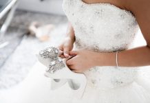 Why Brides Are Opting for White Flat Shoes