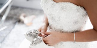 Why Brides Are Opting for White Flat Shoes