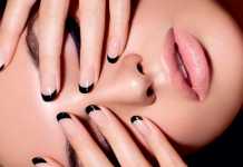 Latest Nail Trend: Black French Manicure