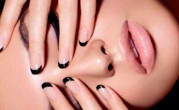 Latest Nail Trend: Black French Manicure