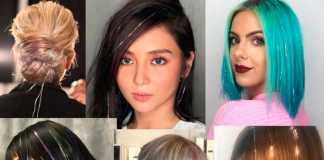 New Gray Hair Trend: Silver Tinsel Extensions