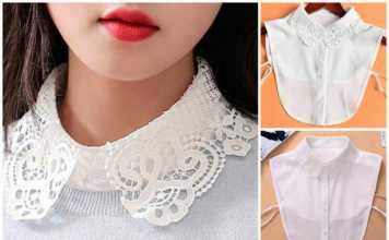 Hottest Fashion: Large Detachable Collars