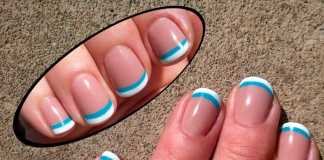 Double French Manicure Is the Hottest Beauty Trend