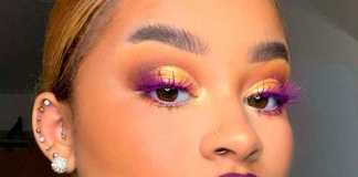 New Makeup Trend: One Color for Lips & Lashes