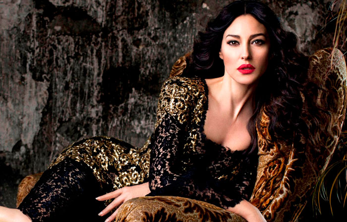 monica bellucci casual style