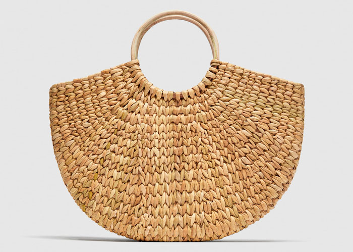 Bags-Zara-STRAW-BAG-WITH-ROUNDED-HANDLES | Geniusbeauty