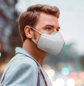 Finally! A Mask That Enables Breathing Normally When Wearing it: PuriCare Wearable Air Purifier