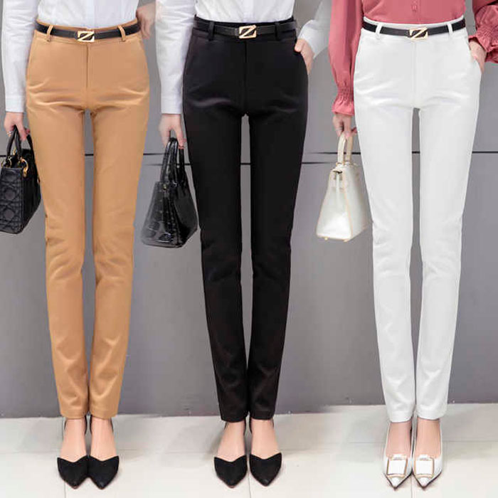 Women Slim Fit Trousers  Buy Women Slim Fit Trousers online in India