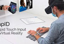 TapID Introduces Rapid Touch Interaction in Virtual Reality