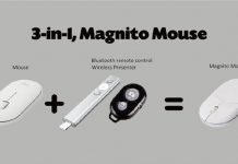 Useful Attachable Travel Magnito Mouse