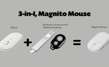 Useful Attachable Travel Magnito Mouse