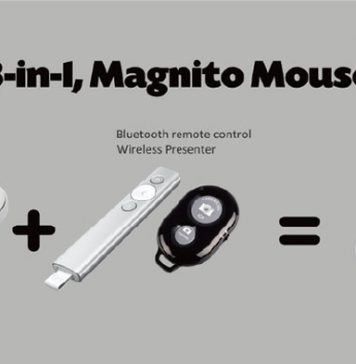 Useful Attachable Travel Magnito Mouse