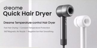 Dreame Hair Artist Smart Hairdryer Dries Hair Quickly
